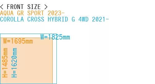 #AQUA GR SPORT 2023- + COROLLA CROSS HYBRID G 4WD 2021-